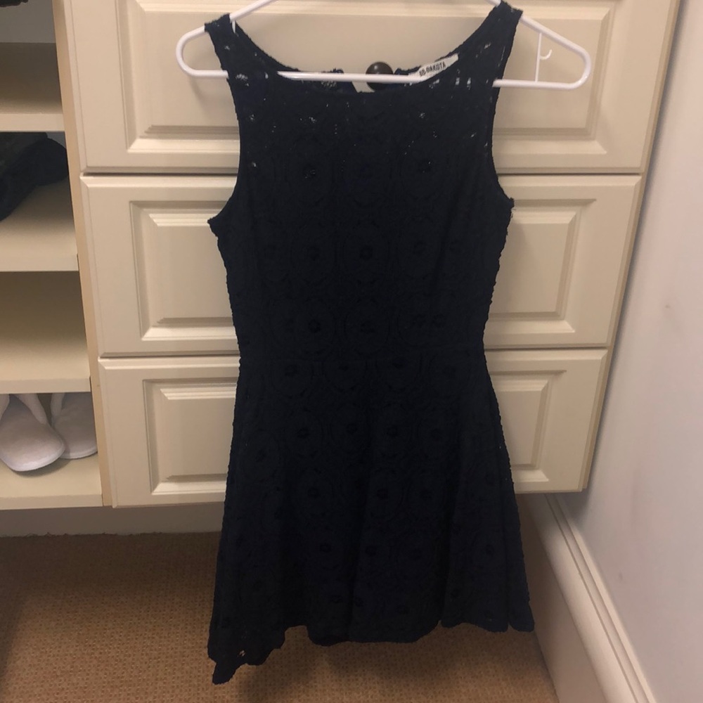 Navy Lace Dress